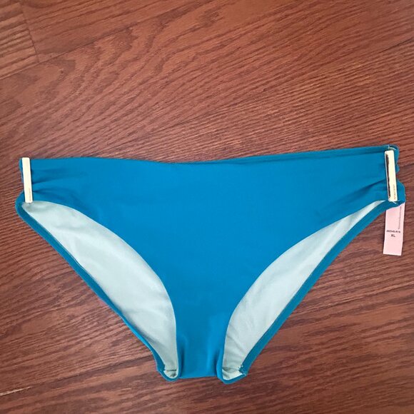 NWT Victoria's Secret The Forever Hipster Turquoise Bikini Bottom Size XL NEW - Picture 12 of 13